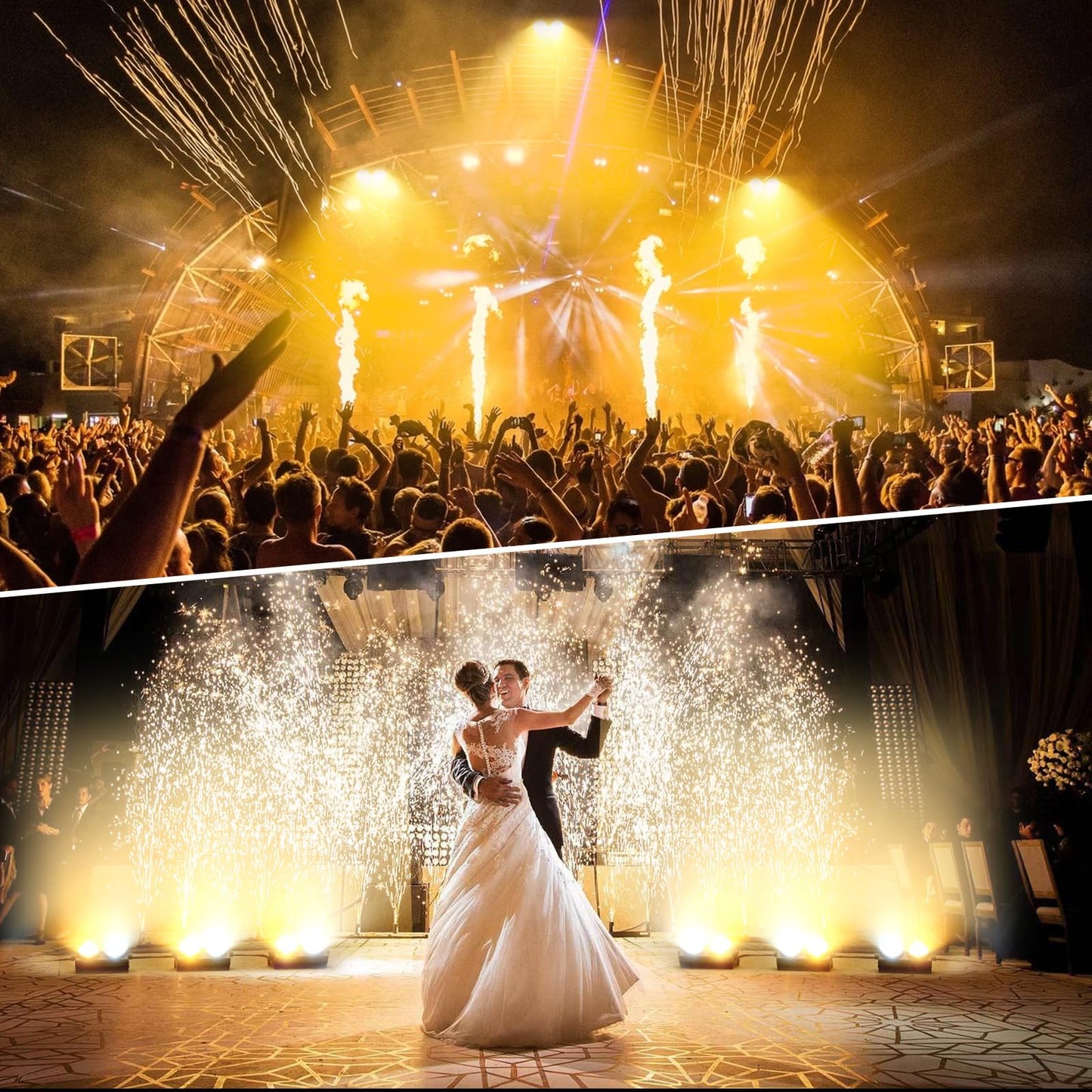 Stagelightz Aluminum 200W Warm and Cool White Cob Led Stage Light Audience Light Ip20 Led Par Lights for Church Theater