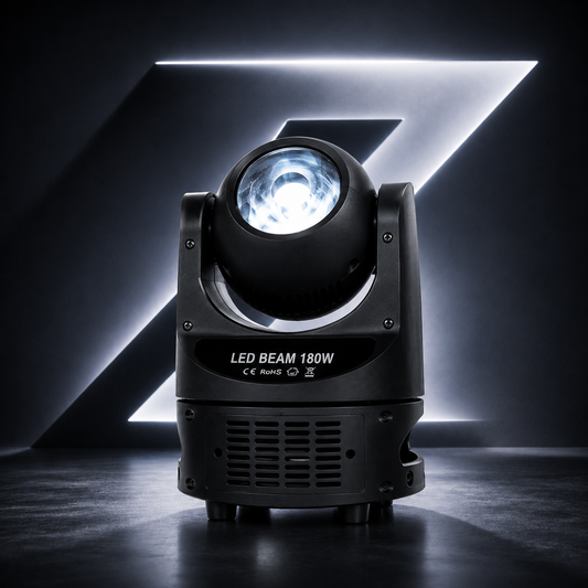 New 180W 4in1 RGBW Led Mini Beam Moving Head Light for Dj Party Wedding Night Club Stage Light