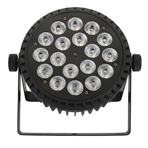 Stagelighz LED Stage Par Lights LED 18X18W DJ Stage Lights RGBWA+UV 6in1 Wash/Strobe Effect DMX512 Control Sound Activated Aluminum Alloy Shell Uplighting Lights for Concerts Family Party-1 Pack