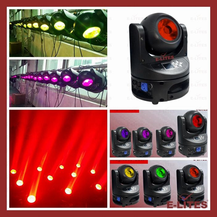 New 180W 4in1 RGBW Led Mini Beam Moving Head Light for Dj Party Wedding Night Club Stage Light