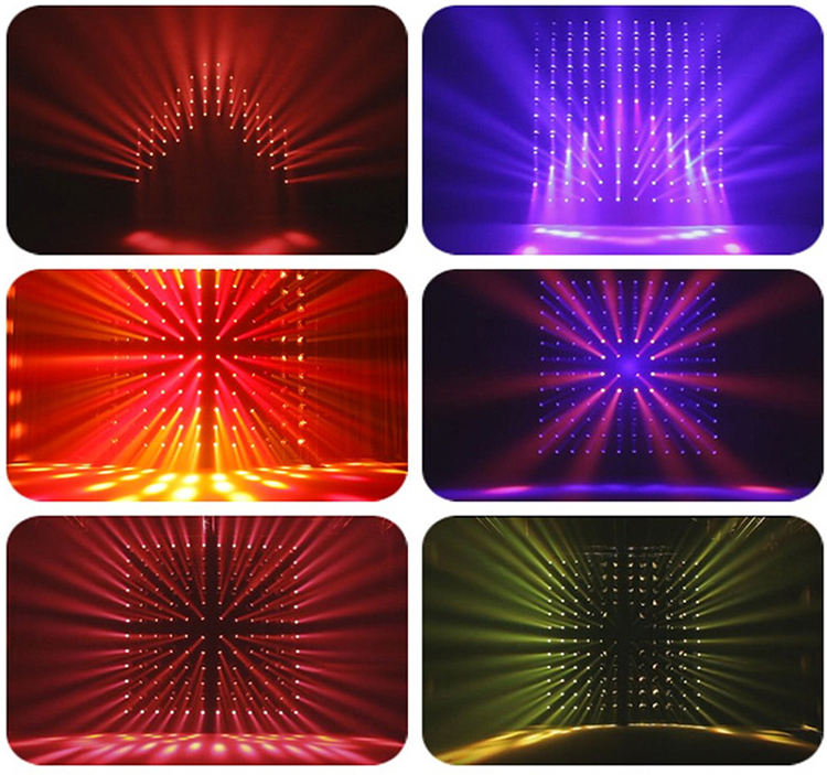 New 180W 4in1 RGBW Led Mini Beam Moving Head Light for Dj Party Wedding Night Club Stage Light